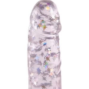 Ann Summers Silver Star Glitter Dildo Silver - Image 4