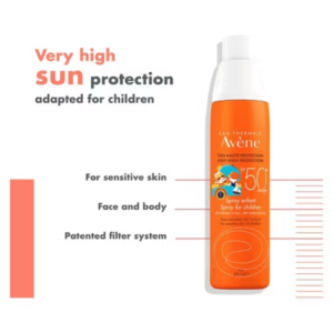 Avène Sun Protection Spray for children SPF50+ 200ml - Image 4