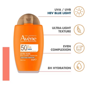 Avène Ultra Fluid Tinted SPF50+ for Sensitive Skin 50ml - Image 3