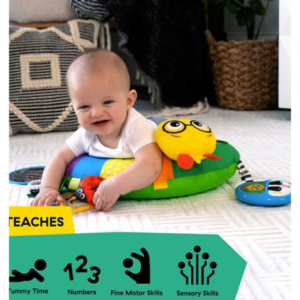 Baby Einstein Cal-a-Pillow Tummy Time Activity Pillow - Image 4