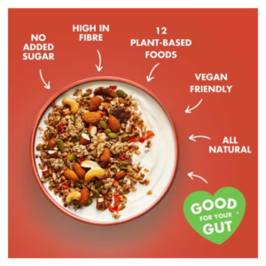 Bio&Me Super Seedy & Nutty Gut-Loving Granola 360g - Image 4