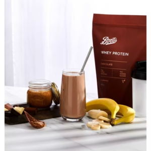 Boots Whey Protein Chocolate Flavour, 600g - Image 4