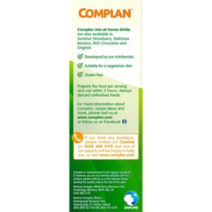 Complan Vanilla Flavour Nutritonal Drink - 4 packs (16 x 55g sachets) - Image 6
