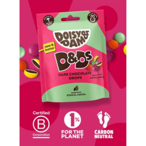 Doisy & Dam Dark Chocolate Drops - 80g - Image 5