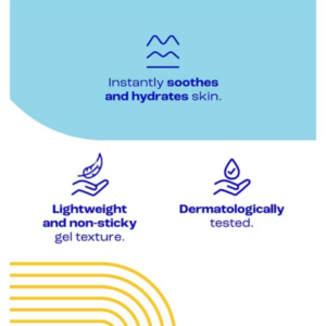 E45 After Sun Face & Body Gel for Sensitive Skin. Instantly Cools Skin. Dermatologically tested 150ml - Image 4