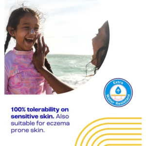 E45 Kids & Baby Sun Face & Body Lotion for Sensitive Skin. Gentle Sun Cream with very high SPF 50+ 180ml - Image 3
