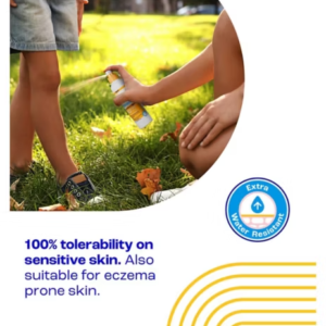E45 Kids & Baby Sun Face & Body Spray for Sensitive Skin. Nourishing Sun Spray with very high SPF 50+ 180ml - Image 3