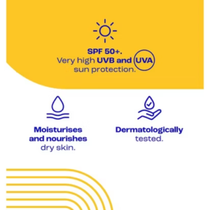 E45 Sun Body Cream Spray for Sensitive Skin. Hydrating Sun Spray with very high UVA and UVB protection and SPF 50+ 180ml - Image 4