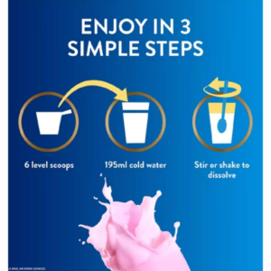Ensure NutriVigor Shake Strawberry Flavour - 400g - Image 3