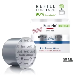 Eucerin Hyaluron-Filler Anti-Ageing Night Cream Refill 50ml - Image 3