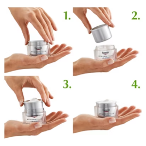 Eucerin Hyaluron-Filler Anti-Ageing Night Cream Refill 50ml - Image 5