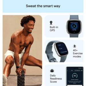 Fitbit Versa 4 Waterfall Blue - Image 3