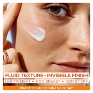 Garnier Glow & Protect Duo: Natural Bronzer Self-Tan Drops (30ml) & Ambre Solaire Vitamin C Facial SPF50+ Fluid (40ml) - Image 4