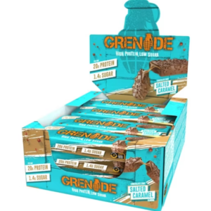 Grenade Carb Killa Bar Chocolate Chip Salted Caramel - 60g x 12 Bars - Image 3