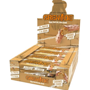 Grenade Carb Killa High Protein Bar Caramel Chaos - 60g x 12 Bars - Image 3