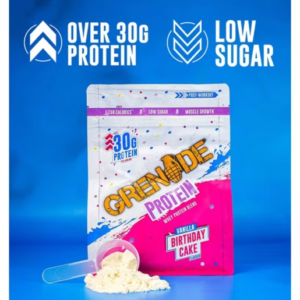 Grenade Protein Powder Birthday Cake - 480g - Image 3