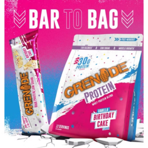 Grenade Protein Powder Birthday Cake - 480g - Image 5