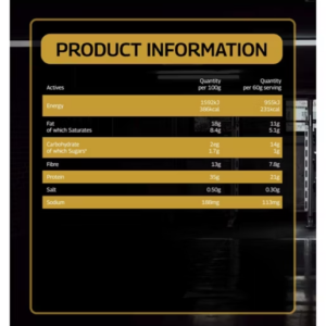 Healthspan Elite All Blacks Vegan Protein Bar Salted Choc Caramel - 60g - Image 6
