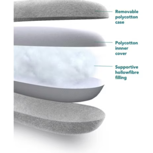 Kally Sleep Pillow Heathered Grey - Image 3