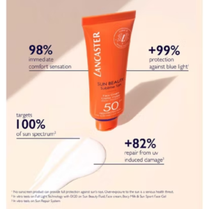 Lancaster Sun Beauty Face Cream SPF50 50ml - Image 3