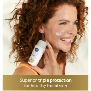NIVEA SUN UV Face Specialist Triple Protect Sun Cream Fluid SPF50+ 40ml - Image 5