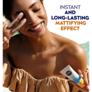 NIVEA SUN UV Face Suncream SPF 50 Shine Control 50ml - Image 5