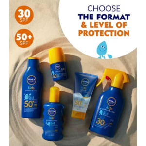 NIVEA SUN® Kids Caring Roll-On 50+ Very High 50ml - Image 6