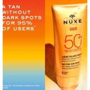 NUXE Melting Sun Cream SPF50 High Protection Face 50ml - Image 3