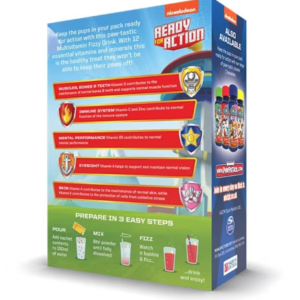 Paw Patrol Multivitamin Fizzy Drink 10 Sachets - Image 3