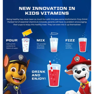 Paw Patrol Multivitamin Fizzy Drink 10 Sachets - Image 4