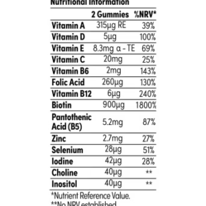SOLV Hair Skin and Nails Gummies 151g (56 Pack) - Image 3