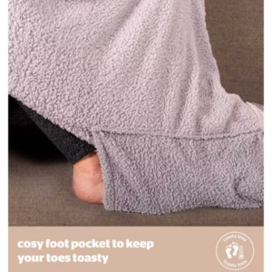 Silentnight Snugsie Wearable Blanket Silver - Image 6