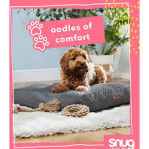 Snug Furry Friends Dog Bed Extra- Small/Medium - Image 4