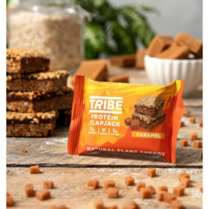 Tribe Plant Protein Flapjack Caramel 50g - Image 4