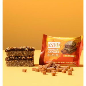 Tribe Plant Protein Flapjack Caramel 50g - Image 5