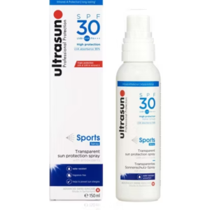 Ultrasun Sports Spray SPF30 Sun Protection 150ml - Image 3