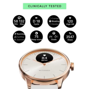 Withings Scanwatch Light Rose Gold White - Image 4