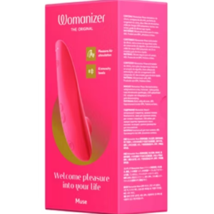Womanizer Muse Pleasure Air Toy - Pink Rose - Image 3