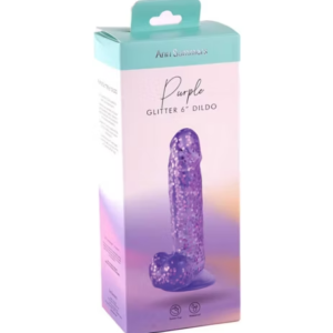 Ann Summers Purple Glitter Dildo Purple - Image 3
