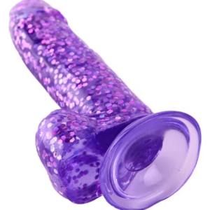 Ann Summers Purple Glitter Dildo Purple - Image 4