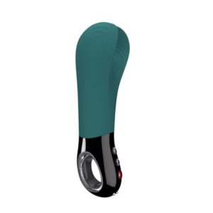 Fun Factory Manta Deep Sea Blue Black Vibrating Male Stroker - Image 3