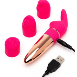 Lovehoney Rechargeable Silicone Mini Rocket Vibrator Set - Image 3
